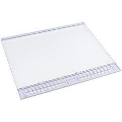 Police over the vegetable drawer for the Electrolux refrigerator 8075922024 460x380mm (flask with ventilation grille)