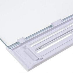 Police over the vegetable drawer for the Electrolux refrigerator 8075922024 460x380mm (flask with ventilation grille)