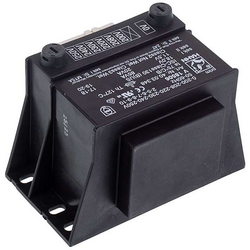 Power transformer T1 Rational 87.01.297 with rose 7 pin. 200-250V-18V(85VA)11.5V(20VA)