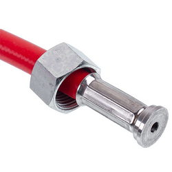 Water supply hose for shower head Rational 50.01.213S L=550mm 1/2&amp;apos&amp;apos