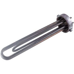 Shade block for electric boiler 6 kW 380V (stainless steel) L=320mm flange (internal thread 2 1/2")