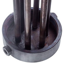 Shade block for electric boiler 12 kW 380V (stainless steel) L=460mm flange (internal thread 2 1/2")