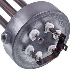 Shade block for electric boiler 12 kW 380V (stainless steel) L=460mm flange (internal thread 2 1/2")