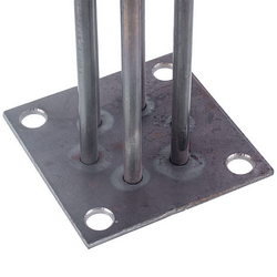 Shade block for electric boiler Electron-T 7.5 kW 220/380V (stainless steel) L=385mm flange 100x100mm