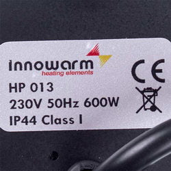Heat for towel dryer HP013 600W 230V L=550mm D dimension =20mm
