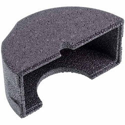 Cover (vibro-noise-absorbing) for the impeller of the dryer AEG 1123199000