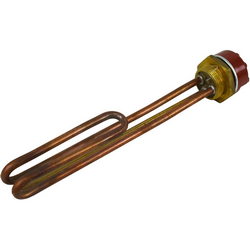 Heat for boiler with thermostat 3500W (copper) L=260mm flange 54mm 1 tube for sensor