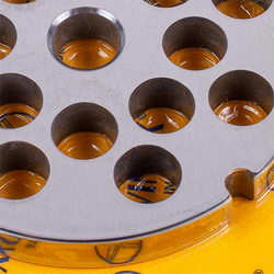 Grate for grinder Lame Italia 103045 10mm D=70mm (with two grooves) Enterpise 12 (PF1210SM)