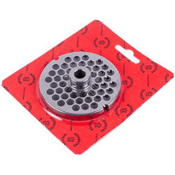 Grate for grinder Lame Italia 100270 8mm D=82mm (with center and two grooves) Enterpise 22 (PF228CM)