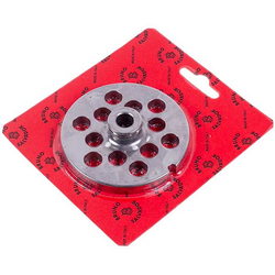 Grate for grinder Lame Italia 100280 12mm D=82mm (with center and groove) Enterpise 22 (PF2212CM)