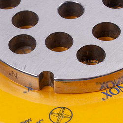 Grate for grinder Lame Italia 103127 12mm D=82mm (with groove) Enterpise 22