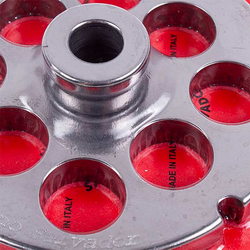 Grid for grinder Lame Italia 100365 20mm D=100mm (with center and two grooves) Enterpise 32 (PF3220CM)