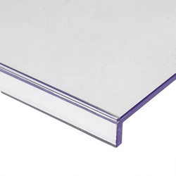 Drawer panel (middle/bottom) freezer Zanussi 4055039087 330x135mm