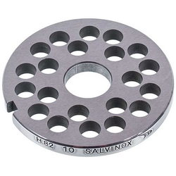 Решітка для м&aposясорубки Lame Italia 100750 10mm D=81,6mm (з пазом) Unger H82 (PRH10)