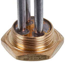 Heating element for cast iron batteries BALCIK 1500W (stainless steel) L=370mm D thread = 1 1/4&apos&apos (left-hand thread)