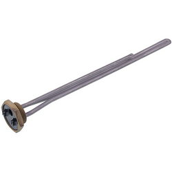 Тен для чавунних батарей Kawai 1500W (нержавіюча сталь) L=385mm D різьблення = 1 1/4&apos&apos (різьба ліва)