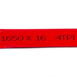 Stitch file blade Lame Italia 201610 1650x16x0.5mm 4TPI