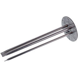 Flange for dry shadows for boiler Gorenje 482979 D outer=165mm L tubes=410/412/405mm (for anode M8)