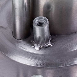 Flange for dry soapstone heater for Ferroli\Thermex boiler D external=120mm D flask=50mm L=360mm