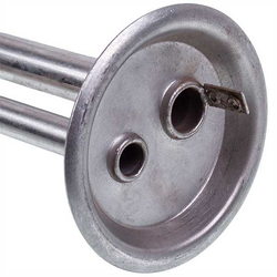 Flange for dry shade 1500W for Ferroli boiler D outer=82mm L tubes=430mm (for anode M6)