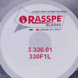 Knife for slicer Rasspe 3330.01 D=330mm (330x270x57x4mm)