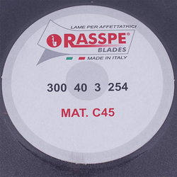 Teflon bottom for slicer Rasspe 3300.00-TED=300mm (300x254x40x3mm)