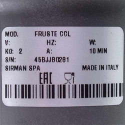 Whisk for mixer Sirman 66009000