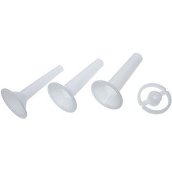 Set of nozzles for cowbass grinder Sirman 28010011 D=15/20/25mm