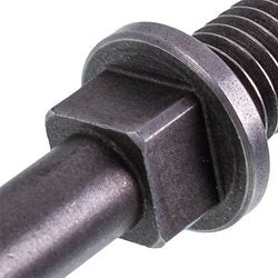 Pin for the auger of the Sirman MF2217 grinder D thread = 12x20mm D axle = 11mm square 12.6x12.6mm