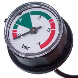 Pressure gauge 0-4 bar D=28 mm for gas boiler Baxi/Westen 710673600