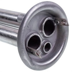 Flange for dry shades for boiler D outer=62mm L tubes=365/370/290mm (for anode M6)