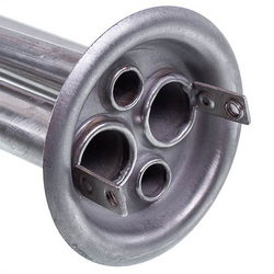 Flange for dry shade for boiler D outer=62mm L tubes=425/365/180/240mm (for anode M4)