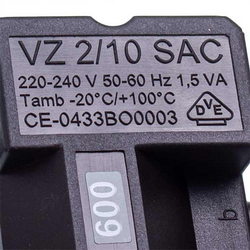 Transformer ignition VZ2/10 SAC L cable = 600 mm for gas boiler Baxi/Westen 8511560