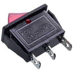 Switch (single 3C) 16A 250V for oil heater