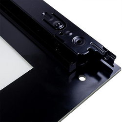 External door glass for oven Gorenje 879300 495x460mm (with mounting)