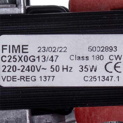 Fan Fime 35 W for gas boiler 6225634