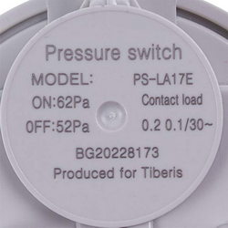 Pressure relay (pressostat) 62/52 Pa for gas boiler R01005272