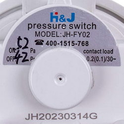 Pressure relay (pressostat) 52/42 Pa for gas boiler 6YPRESSO00