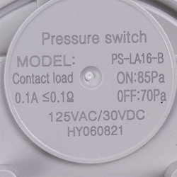 Pressure relay (pressostat) 85/70 Pa for gas boiler Demrad 3003200032