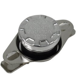 Термостат для бойлера KSD301 70°C 10A 250V (нормально замкнутий)