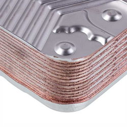 Heat exchanger plates for gas boiler Saunier Duval S1024800 (16 plates)