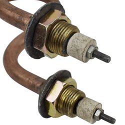 Tensioner for distiller 1.5 kW (mid) H=100 mm, B=150 mm, M18 (bent)