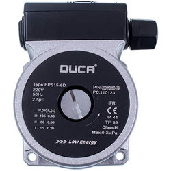 Circulation pump Duca BPS15-6D 105 W (turnaround) for gas boiler