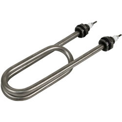 Water heating element 2000W 220V (stainless steel) L=185mm M16 (clip)