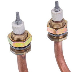 Ten for distiller 2500W (copper) H=110mm B=170mm M18 (curved)