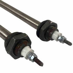 Water heater 4 kW, 220 V (stainless steel) L=360 mm, M22 (straight)