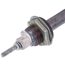 Heat for food boiler 2500W (stainless steel) L=150mm M20 (round)