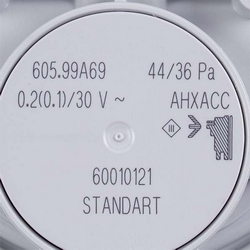 Pressure relay (pressostat) Huba Control 44/36 Pa for gas boiler 6PRESSOS06