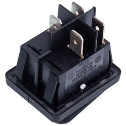 Vimikach 16A-250V/20A-125V 4 contacts (universal) black