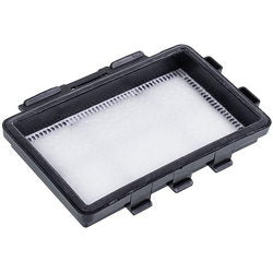 Exhaust filter (foam rubber) with chute for Zanussi vacuum cleaner 4055447314 130x95x17mm